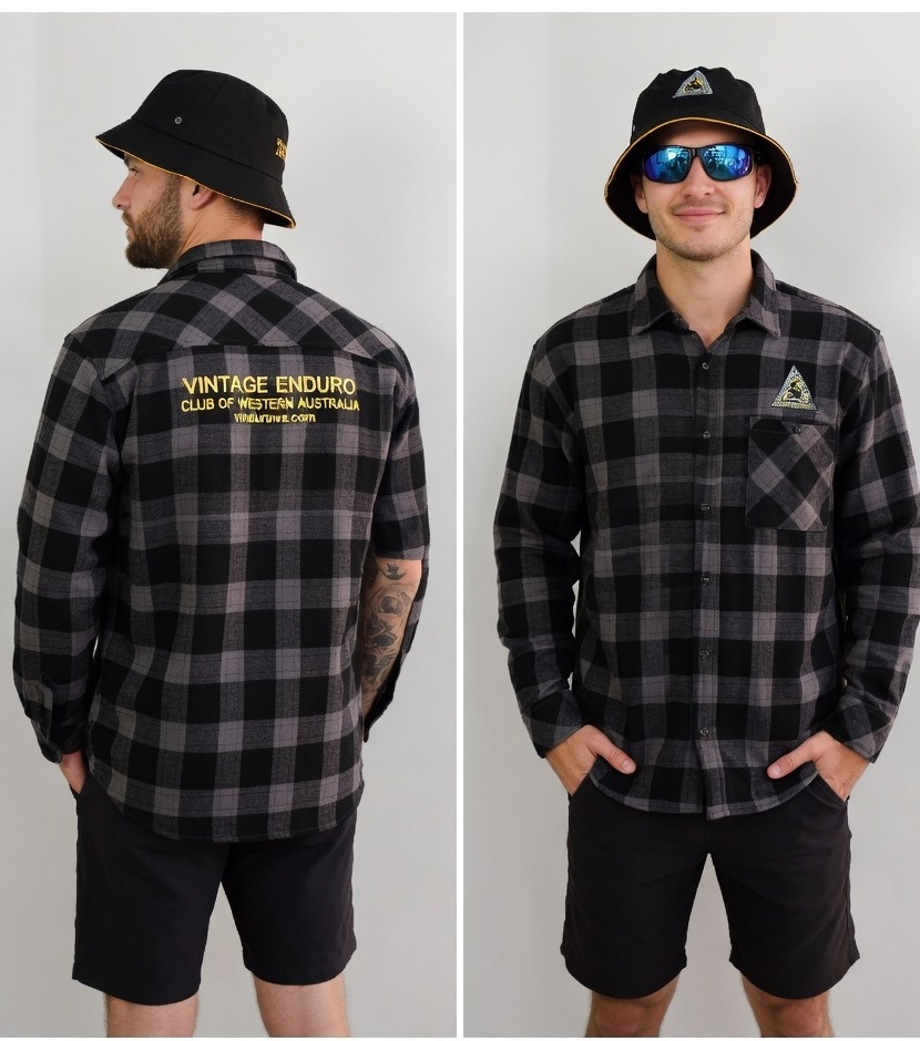 Men's Flannel Shirt front view