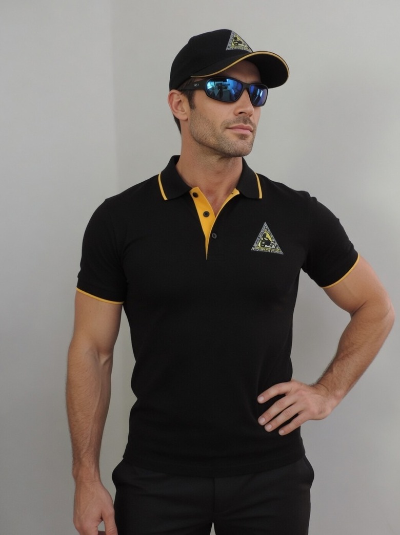 Men's Short Sleeve Polo front view